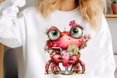 Watercolor spring mason jar clipart Product Image 3