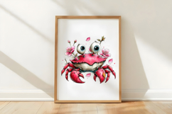 Whimsical Summer Crabby Clipart Product Image 3