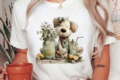 Whimsical Summer Dog Clipart Product Image 2