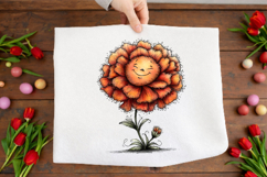 Whimsical Summer Flower Clipart Product Image 2
