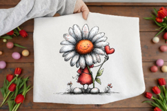Whimsical Summer Flower Clipart Product Image 3