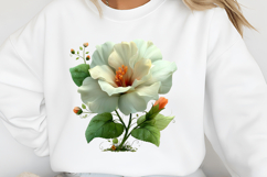 Whimsical Summer Flowers Clipart Product Image 2