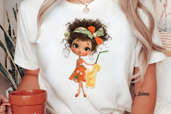 Whimsical Summer Girl Sublimation Product Image 2