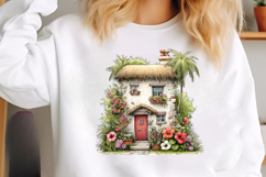 Whimsical Summer House Clipart Product Image 2