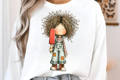 Whimsical Summer Kids Clipart Product Image 3