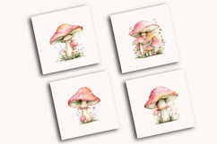 Whimsical Summer Mushroom clipart Product Image 4