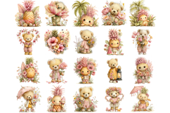 whimsical summer pineapple design Product Image 3