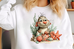 Whimsical Summer Seal Clipart Product Image 2