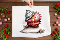 Whimsical Summer Seashell Clipart Product Image 2
