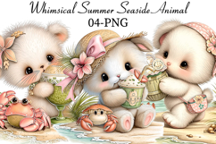 Whimsical Summer Seaside Animal Product Image 1