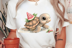 Whimsical Summer Seaside Animal Clipart Product Image 2