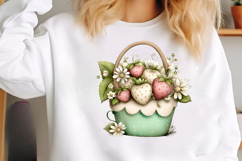 Whimsical Summer Strawberry Clipart Product Image 2