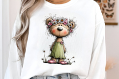 Whimsical Teddy Bear Clipart Png Product Image 3