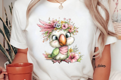 Whimsical Summer Tropical Bird Clipart Product Image 2