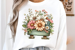 Whimsical Summer Wooden Clipart Product Image 2