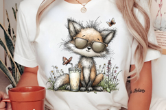 Whimsical Summer Woodland Animal Clipart Product Image 2
