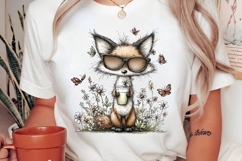 Whimsical Summer Woodland Animal Clipart Product Image 2