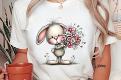 Whimsical Summer Woodland Animals Clipart Product Image 2