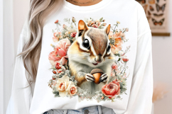 Whimsical Summer Woodland Animals PNG Product Image 3