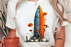 Whimsical Surfboard Summer Clipart Product Image 2