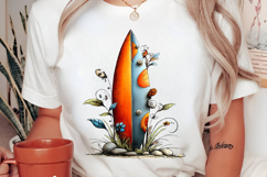 Whimsical Surfboard Summer Clipart Product Image 2