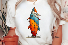 Whimsical Surfboard Summer Clipart PNG Product Image 2