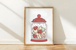 Whimsical Sweet Valentine Clipart Product Image 3