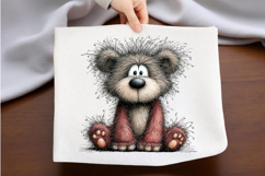 Whimsical Teddy Bear Clipart Product Image 2