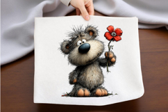 Whimsical Teddy Bear Clipart Product Image 2