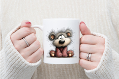 Whimsical Teddy Bear Clipart Sublimation Product Image 4