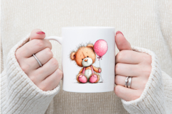 Whimsical Teddy Bear Clipart Product Image 4