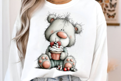Whimsical Teddy Bear Clipart Png Product Image 2