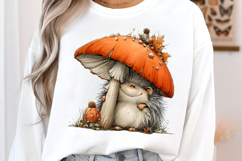 Whimsical teddy bear fall clipart Product Image 3