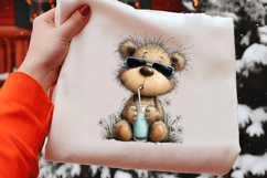 Whimsical Teddy Bear Summer Clipart Product Image 2