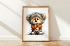 Whimsical Teddy Bear Valentine's Clipart Product Image 3