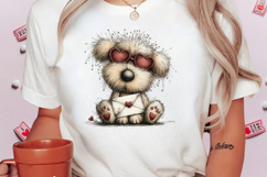 Whimsical Teddy Dog Clipart PNG Product Image 2