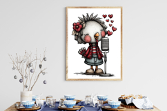 Whimsical Thanksgiving Musical Turkey Clipart Product Image 3