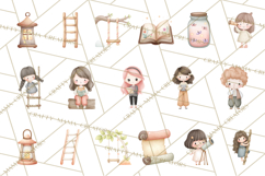 Magical Treehouse Adventure Clipart PNG Fantasy Mini World Product Image 8