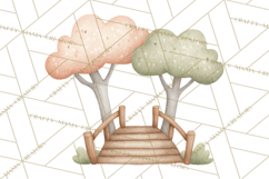 Magical Treehouse Adventure Clipart PNG Fantasy Mini World Product Image 5