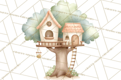 Magical Treehouse Adventure Clipart PNG Fantasy Mini World Product Image 3