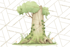 Magical Treehouse Adventure Clipart PNG Fantasy Mini World Product Image 3