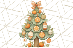 Whimsical Christmas Tree Clipart PNG Holiday Tree Images Product Image 4