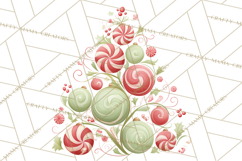 Whimsical Christmas Tree Clipart PNG Holiday Tree Images Product Image 5