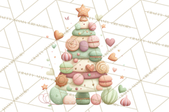 Whimsical Christmas Tree Clipart PNG Holiday Tree Images Product Image 5