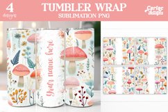 Whimsical Tumbler Sublimation Wrap