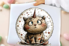 Whimsical Unicorn and Cats Clipart Product Image 2