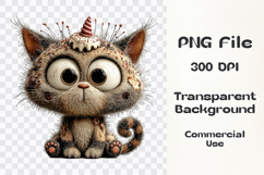 Whimsical Unicorn and Cats Clipart Product Image 3