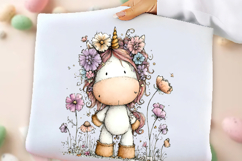 Whimsical Unicorn Clipart Product Image 2