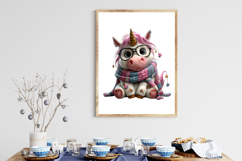 Whimsical Unicorn Clipart Product Image 3