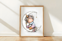 Whimsical Unicorn Clipart Product Image 3